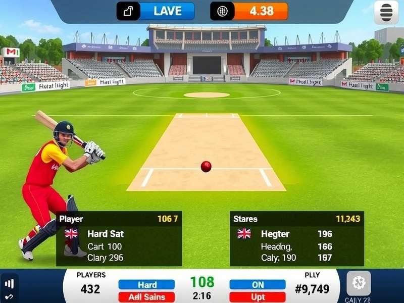 Bharat Cricket Fever gameplay screenshot